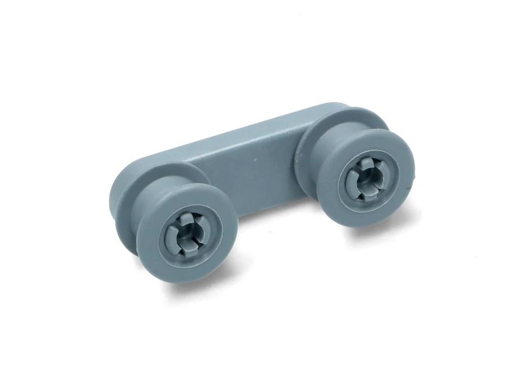 Smeg PL65233XIN Dishwasher Rail Support & Wheel Assembly